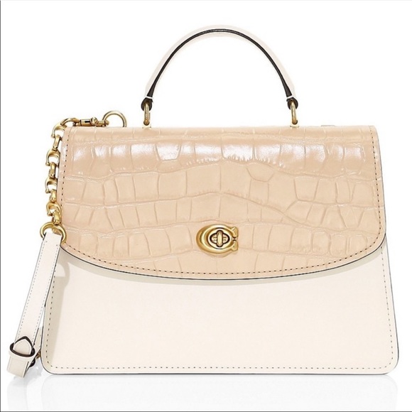 saint laurent mini lou dark beige